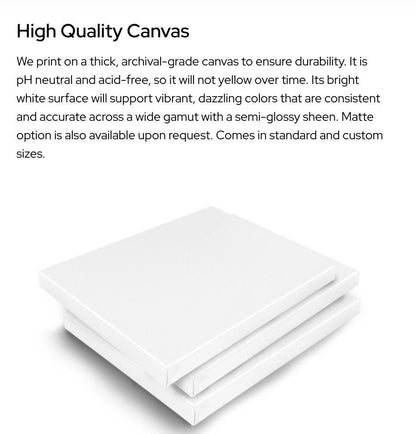 Canvas quality
