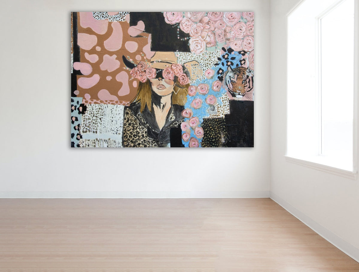 Lady in Leopard - Falon Brianne Art